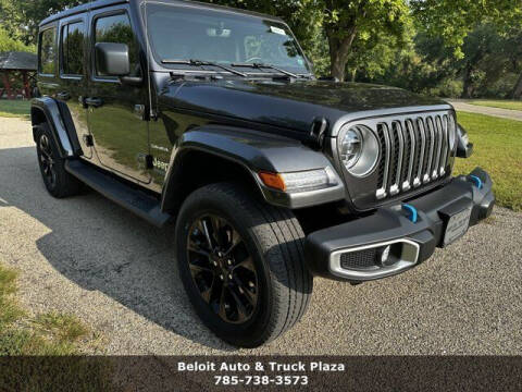 2022 Jeep Wrangler Unlimited for sale at BELOIT AUTO & TRUCK PLAZA INC in Beloit KS