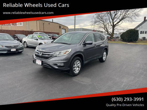 2015 Honda CR-V for sale at Reliable Wheels Used Cars in West Chicago IL