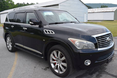2012 Infiniti QX56 for sale at CAR TRADE in Slatington PA