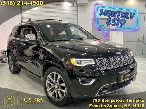 2018 Jeep Grand Cherokee for sale at LUXURY MOTOR CLUB in Franklin Square NY