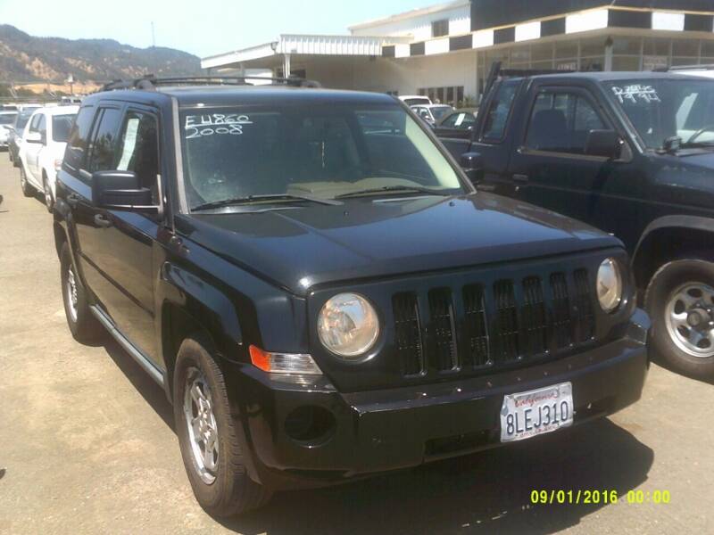 2008 Jeep Patriot for sale at Mendocino Auto Auction in Ukiah CA
