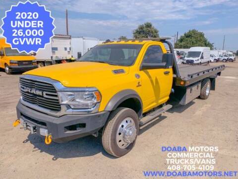 2020 RAM Ram Chassis 5500 for sale at DOABA Motors - Flatbeds in San Jose CA