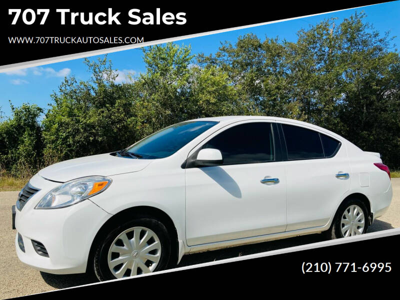 2013 Nissan Versa for sale at BRACKEN MOTORS in San Antonio TX