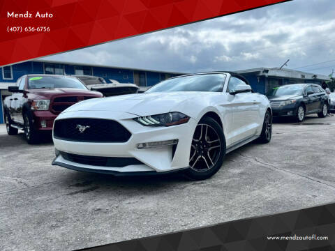 2019 Ford Mustang for sale at Mendz Auto in Orlando FL