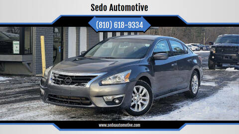 2015 Nissan Altima for sale at Sedo Automotive in Davison MI