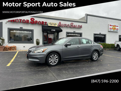 2012 Honda Accord for sale at Motor Sport Auto Sales in Waukegan IL