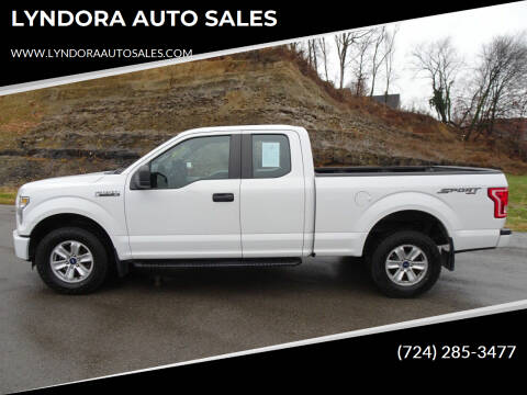 2016 Ford F-150 for sale at LYNDORA AUTO SALES in Lyndora PA