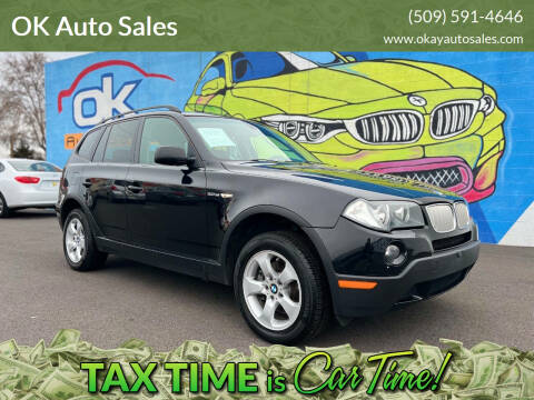 2007 BMW X3 for sale at OK Auto Sales in Kennewick WA