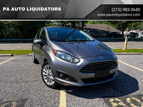 2014 Ford Fiesta for sale at PA AUTO LIQUIDATORS in Huntingdon Valley PA