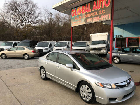 2010 Honda Civic for sale at Global Auto Sales and Service in Nashville TN