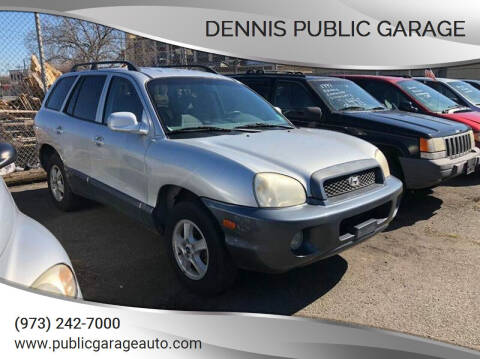 2003 Hyundai Santa Fe for sale at Dennis Public Garage in Newark NJ