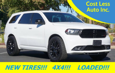 2015 Dodge Durango for sale at Cost Less Auto Inc. in Rocklin CA