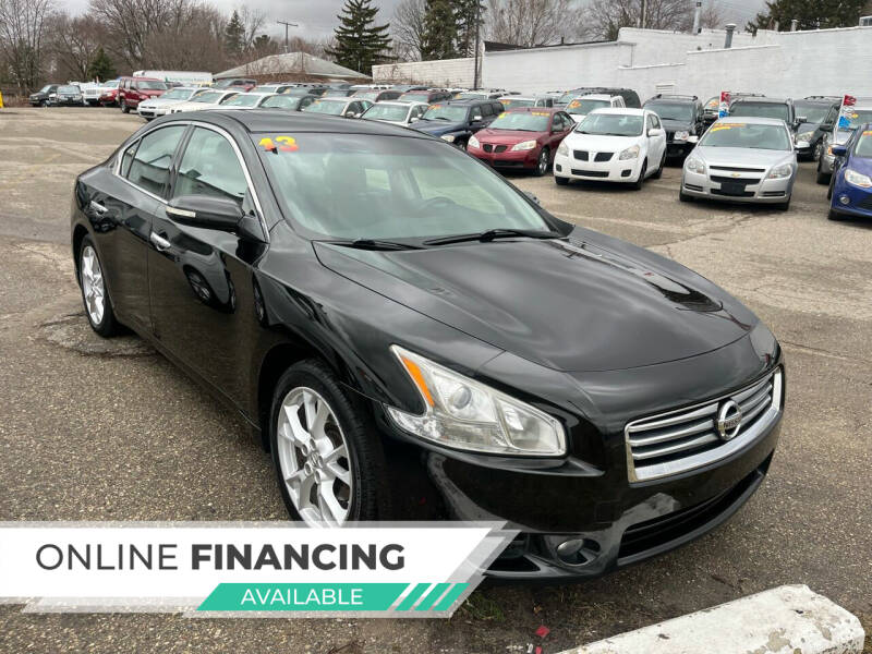 2013 Nissan Maxima for sale at Jeffreys Auto Resale, Inc in Clinton Township MI