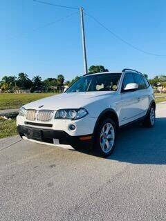 2010 BMW X3 for sale at LAND & SEA BROKERS INC in Pompano Beach FL