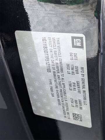 2015 Chevrolet Corvette Stingray