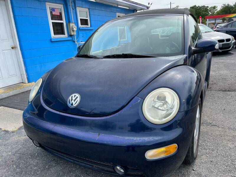 2003 Volkswagen New Beetle Convertible for sale at The Peoples Car Company in Jacksonville FL
