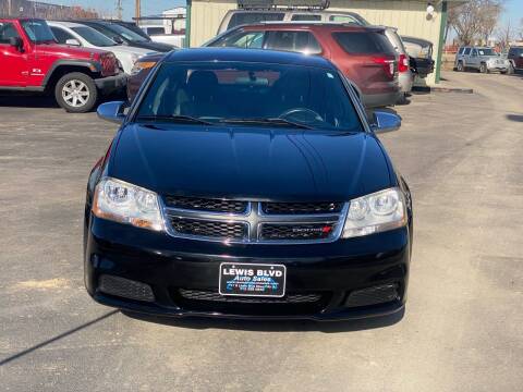 2013 Dodge Avenger for sale at Lewis Blvd Auto Sales in Sioux City IA