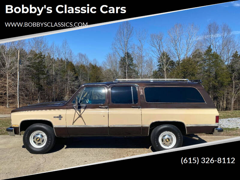 1984 Chevrolet Suburban for sale at Bobby's Classic Cars in Dickson TN