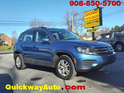 2017 Volkswagen Tiguan for sale at Quickway Auto Sales in Hackettstown NJ