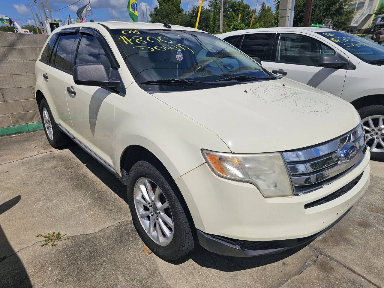 Beige 2008 Ford Edge SE SE 4dr Crossover 2