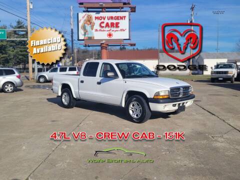 2004 Dodge Dakota for sale at Wolfe Brothers Auto in Marietta OH