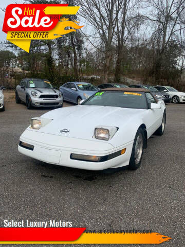 1995 Chevrolet Corvette for sale at Select Luxury Motors in Cumming GA