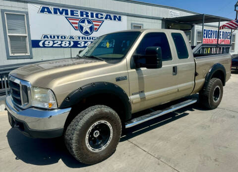 2001 Ford F-250 Super Duty for sale at AMERICAN AUTO & TRUCK SALES LLC in Yuma AZ