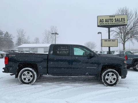 2017 Chevrolet Silverado 1500 for sale at AG Auto Sales in Ontario NY