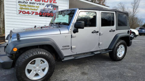 2014 Jeep Wrangler Unlimited for sale at Oak Grove Auto Sales in Kings Mountain NC