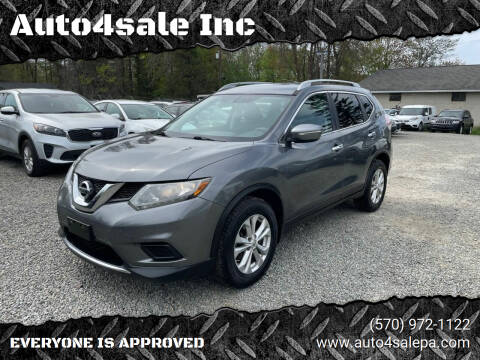2014 Nissan Rogue for sale at Auto4sale Inc in Mount Pocono PA