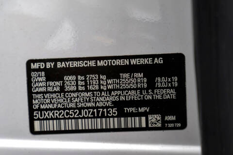 2018 BMW X5 sDrive35i