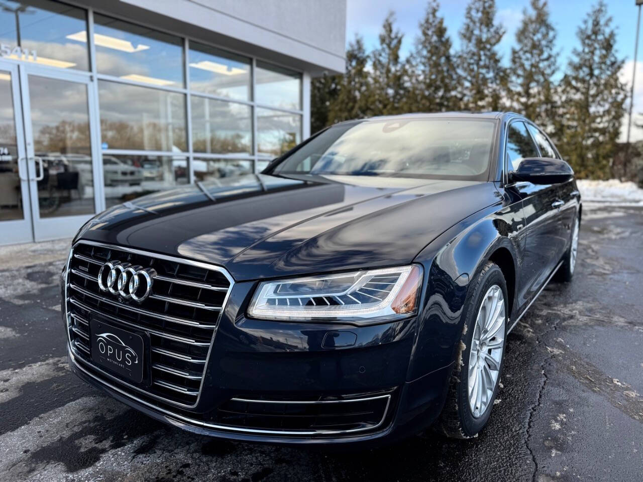 2016 Audi A8 L for sale at Opus Motorcars in Utica, MI