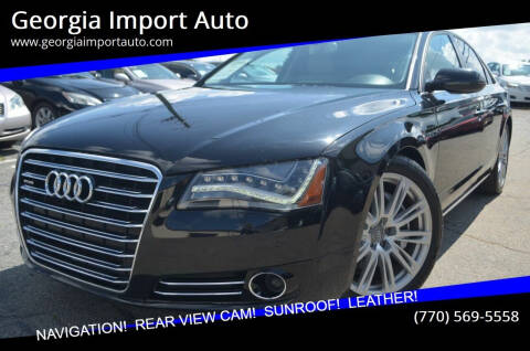 2013 Audi A8 for sale at Georgia Import Auto in Alpharetta GA
