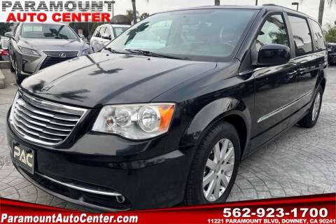 2016 Chrysler Town and Country for sale at PARAMOUNT AUTO CENTER in Downey CA