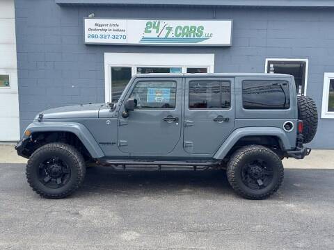 2014 Jeep Wrangler Unlimited for sale at 24/7 Cars in Bluffton IN