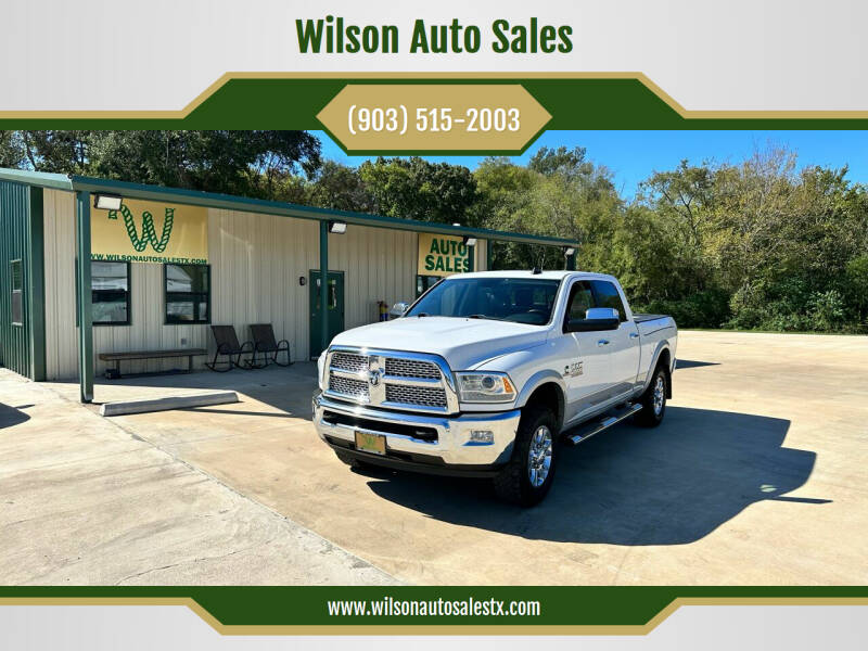 2014 RAM 2500 for sale at Wilson Auto Sales in Chandler TX