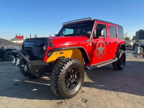 2020 Jeep Wrangler Unlimited for sale at AUTO NATIX in Tulare CA