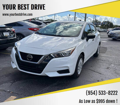 2020 Nissan Versa for sale at YOUR BEST DRIVE in Oakland Park FL