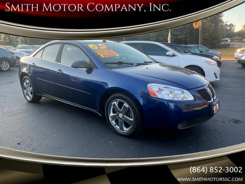 2005 Pontiac G6 for sale at Smith Motor Company, Inc. in Mc Cormick SC