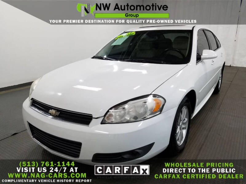 2013 Chevrolet Impala for sale at NW Automotive Group in Cincinnati OH