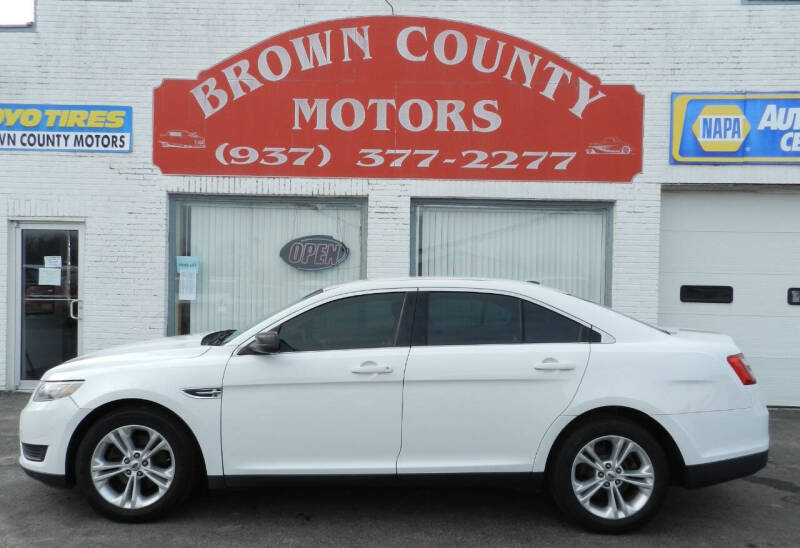 2016 Ford Taurus for sale at Brown County Motors in Russellville OH