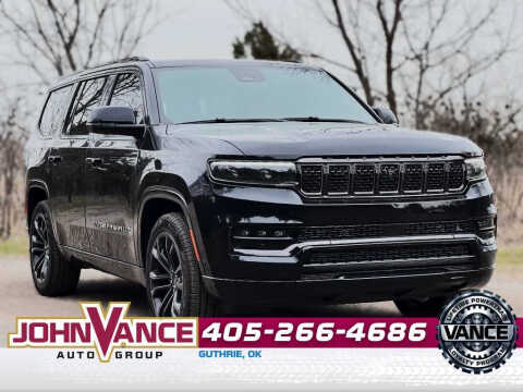 2024 Jeep Grand Wagoneer for sale at Vance Fleet Services in Guthrie OK