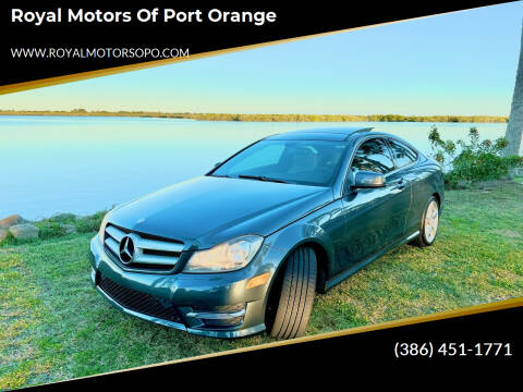 2013 Mercedes-Benz C-Class for sale at Royal Motors of Port Orange in Port Orange FL