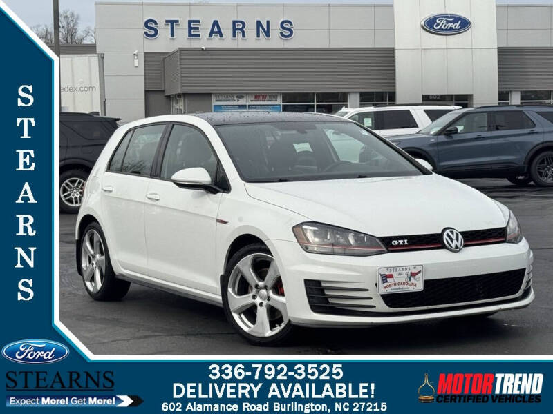 2015 Volkswagen Golf GTI for sale at Stearns Ford in Burlington NC