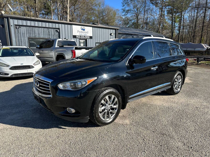 2015 Infiniti QX60 for sale at Preferred Auto Sales in Whitehouse TX