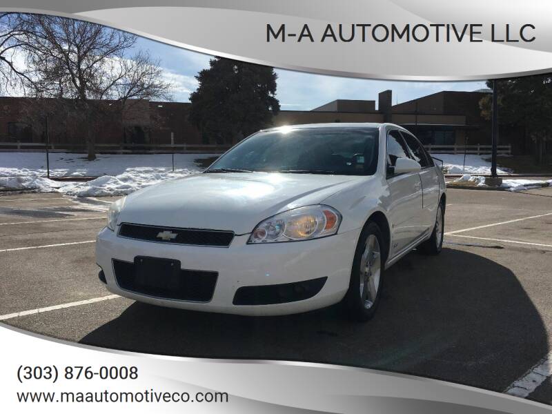 2007 Chevrolet Impala for sale at M-A Automotive LLC in Aurora CO