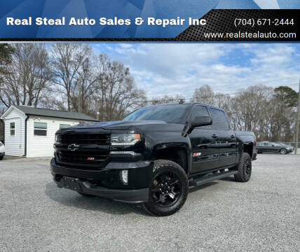 2017 Chevrolet Silverado 1500 for sale at Real Steal Auto Sales & Repair Inc in Gastonia NC