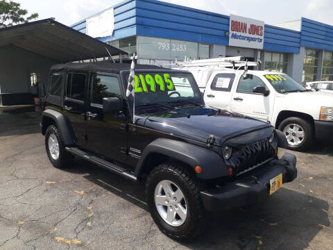 2013 Jeep Wrangler Unlimited for sale at Brian Jones Motorsports Inc in Danville VA