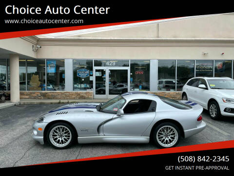 1999 Dodge Viper for sale at Choice Auto Center in Shrewsbury MA