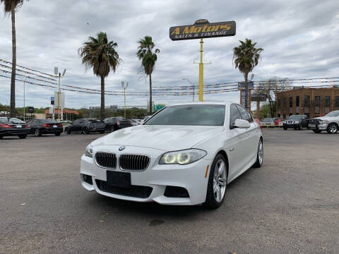 2013 BMW 5 Series for sale at A MOTORS SALES AND FINANCE in San Antonio TX